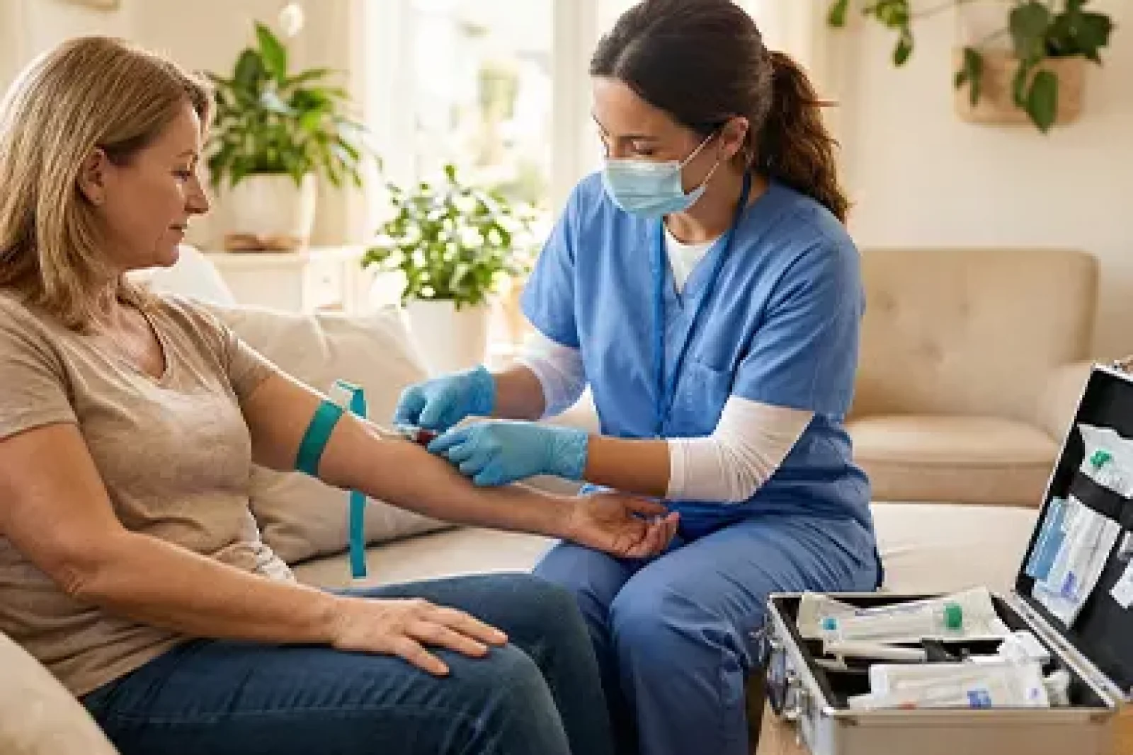 سحب تحاليل منزلي 2